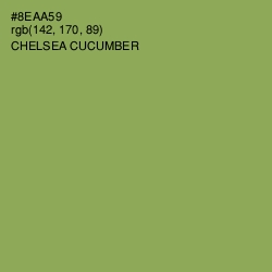 #8EAA59 - Chelsea Cucumber Color Image