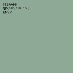 #8EAA96 - Envy Color Image