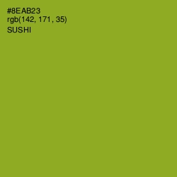 #8EAB23 - Sushi Color Image