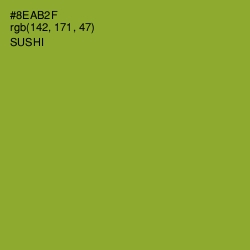 #8EAB2F - Sushi Color Image