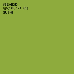 #8EAB3D - Sushi Color Image