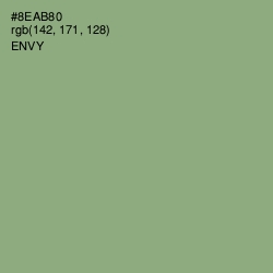 #8EAB80 - Envy Color Image