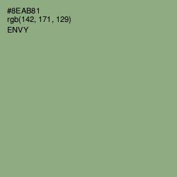 #8EAB81 - Envy Color Image