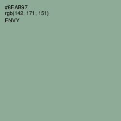 #8EAB97 - Envy Color Image