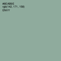 #8EAB9E - Envy Color Image