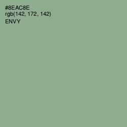 #8EAC8E - Envy Color Image