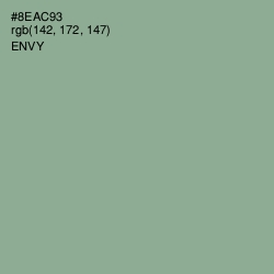 #8EAC93 - Envy Color Image