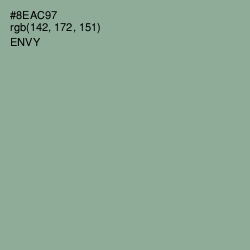 #8EAC97 - Envy Color Image