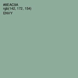 #8EAC9A - Envy Color Image