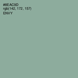 #8EAC9D - Envy Color Image