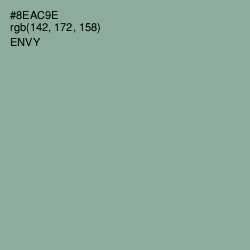 #8EAC9E - Envy Color Image