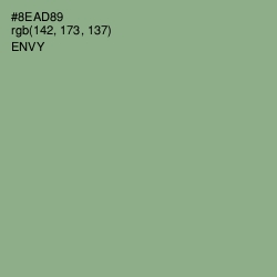 #8EAD89 - Envy Color Image