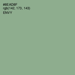 #8EAD8F - Envy Color Image