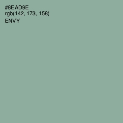 #8EAD9E - Envy Color Image