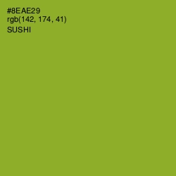 #8EAE29 - Sushi Color Image