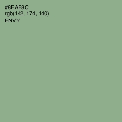 #8EAE8C - Envy Color Image