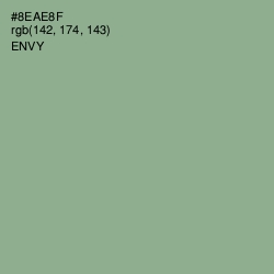 #8EAE8F - Envy Color Image