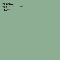 #8EAE93 - Envy Color Image