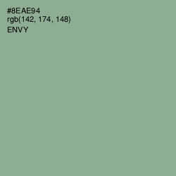 #8EAE94 - Envy Color Image