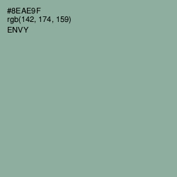 #8EAE9F - Envy Color Image