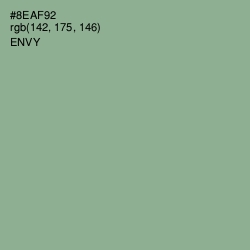 #8EAF92 - Envy Color Image