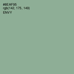 #8EAF95 - Envy Color Image