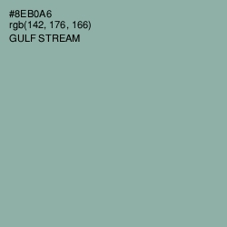 #8EB0A6 - Gulf Stream Color Image