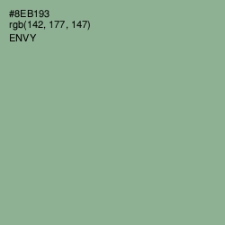 #8EB193 - Envy Color Image