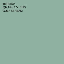 #8EB1A2 - Gulf Stream Color Image