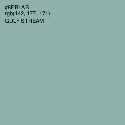 #8EB1AB - Gulf Stream Color Image