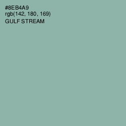 #8EB4A9 - Gulf Stream Color Image