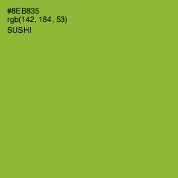 #8EB835 - Sushi Color Image