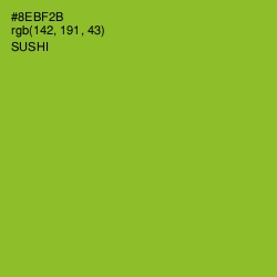 #8EBF2B - Sushi Color Image