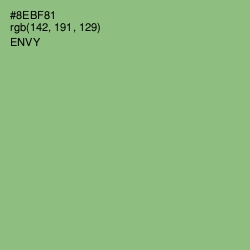 #8EBF81 - Envy Color Image