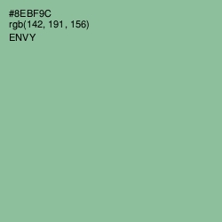 #8EBF9C - Envy Color Image