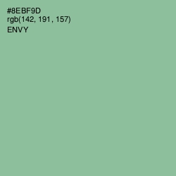 #8EBF9D - Envy Color Image