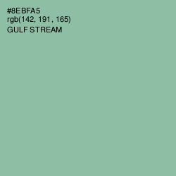#8EBFA5 - Gulf Stream Color Image