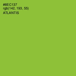#8EC137 - Atlantis Color Image
