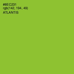 #8EC231 - Atlantis Color Image