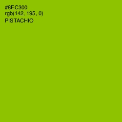 #8EC300 - Pistachio Color Image