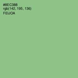 #8EC388 - Feijoa Color Image