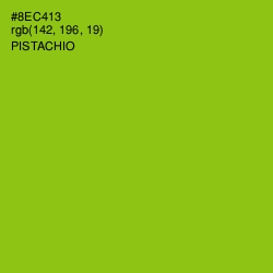 #8EC413 - Pistachio Color Image