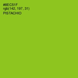 #8EC51F - Pistachio Color Image