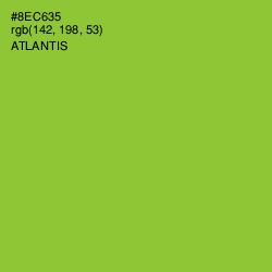 #8EC635 - Atlantis Color Image