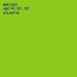 #8EC920 - Atlantis Color Image