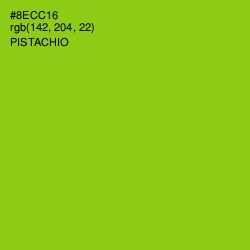 #8ECC16 - Pistachio Color Image