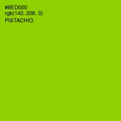 #8ED000 - Pistachio Color Image