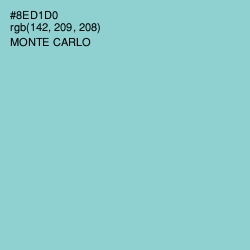 #8ED1D0 - Monte Carlo Color Image