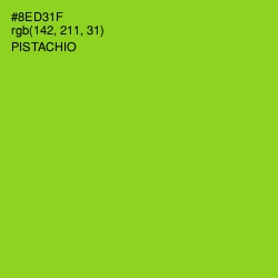 #8ED31F - Pistachio Color Image