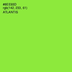 #8EE93D - Atlantis Color Image